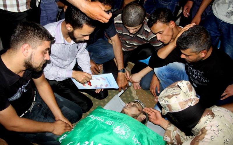 صور: تشييع القسامي "الكتناني" بغزة