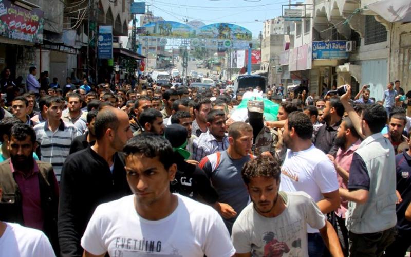 صور: تشييع القسامي "الكتناني" بغزة