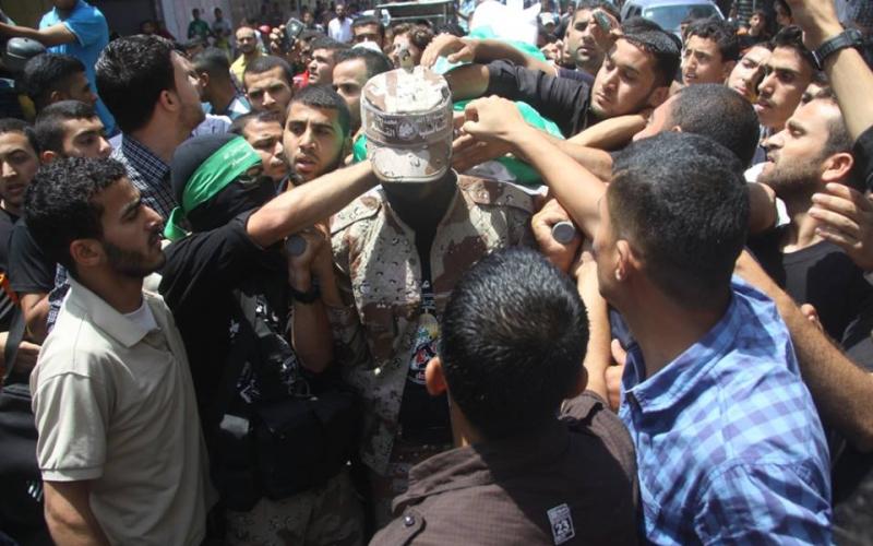 صور: تشييع القسامي "الكتناني" بغزة