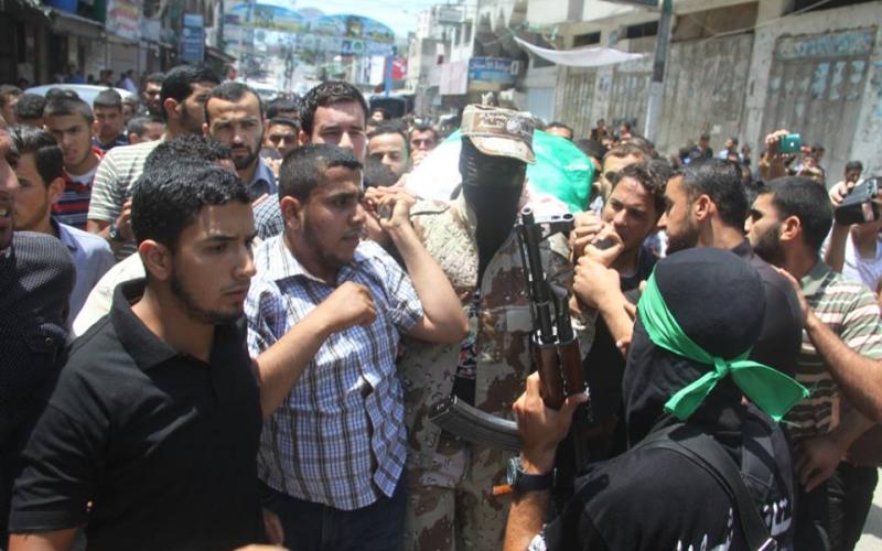 صور: تشييع القسامي "الكتناني" بغزة