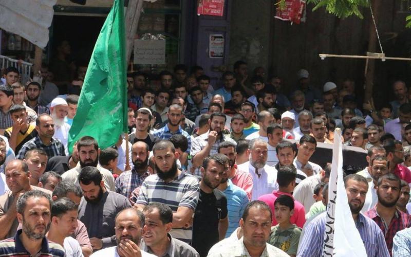 بالصور: مسيرة بجباليا تنديداً بتجاهل الحكومة لغزة