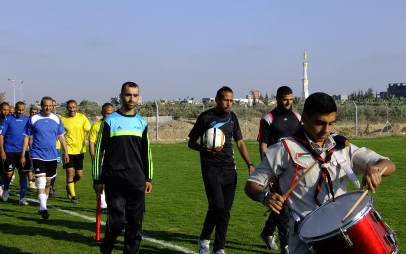 صور: بطولة العودة لقدامي لاعبي النصيرات