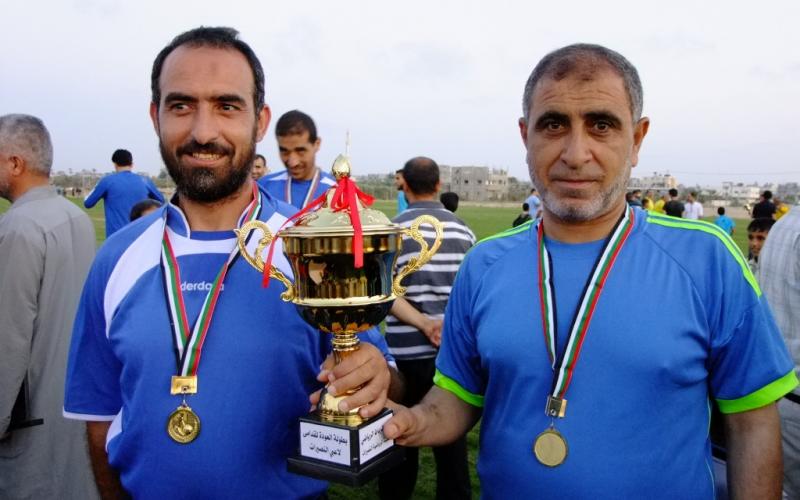 صور: بطولة العودة لقدامي لاعبي النصيرات