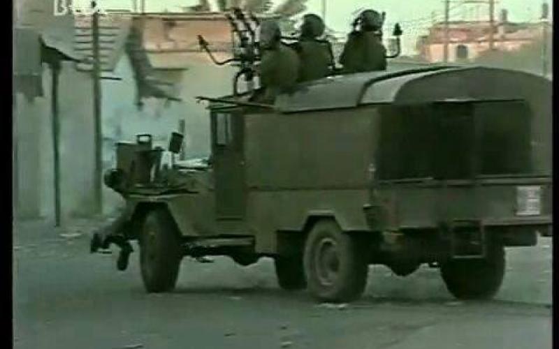 صور: تصوير نادر لأحداث الانتفاضة 1988