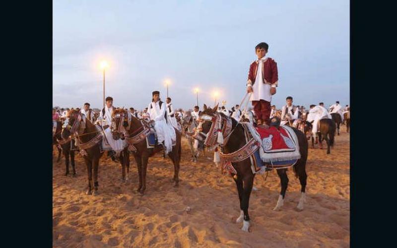 صور: مهرجان الخيول السنوي في ليبيا