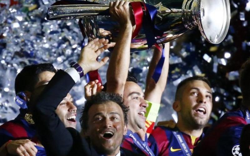 صور: الكأس الخامسة تعيد الأفراح لبرشلونة
