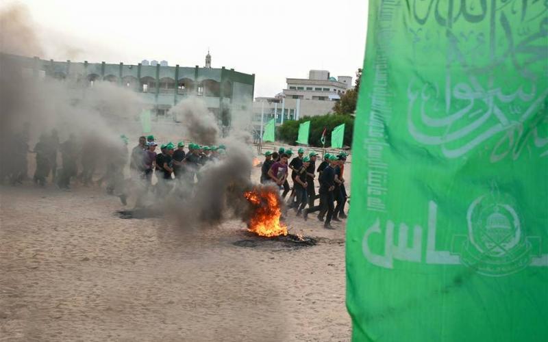صور: حماس تنظم مخيمات كشفية غرب غزة