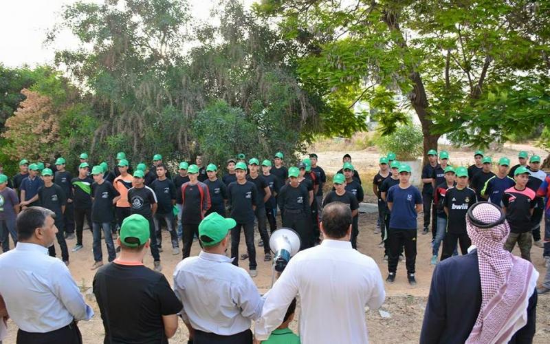 صور: حماس تنظم مخيمات كشفية غرب غزة