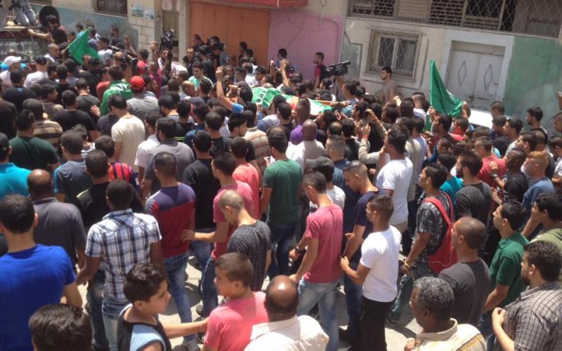 صور: تشييع الشهيد "بني غرة" بجنين