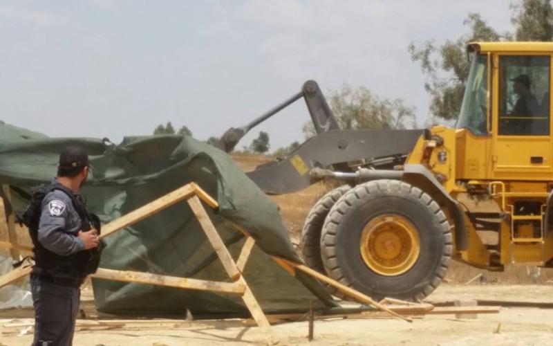 صور: هدم قرية العراقيب للمرة 85‎