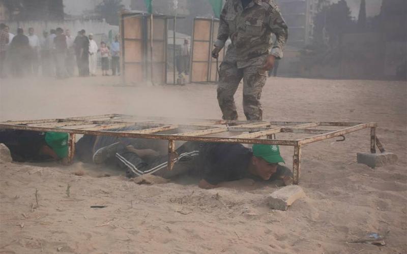 بالصور: "إسرائيل" قلقه من مخيمات حماس