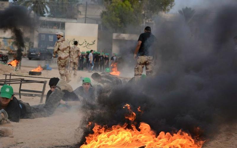 بالصور: "إسرائيل" قلقه من مخيمات حماس
