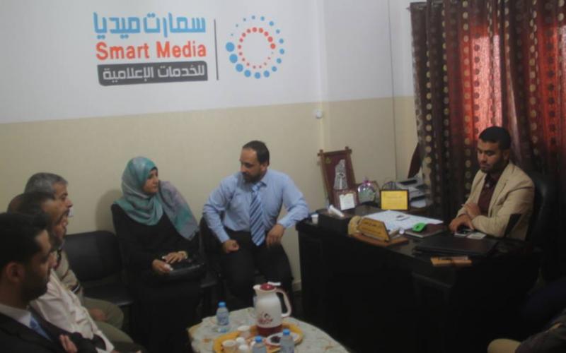 "سمارت ميديا" يستقبل وفد من وزارة الاقتصاد الوطني