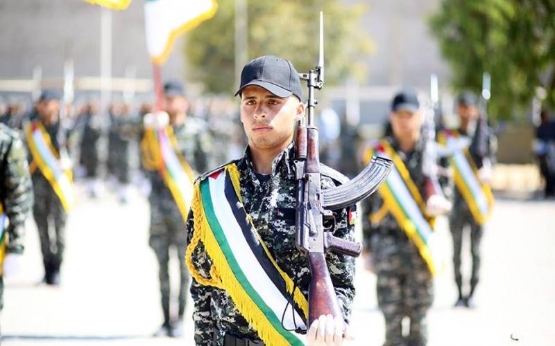 صور: حفل تخريج للأمن الوطني بغزة