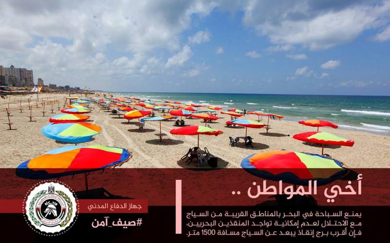 صور: إرشادات هامة للسباحة في البحر