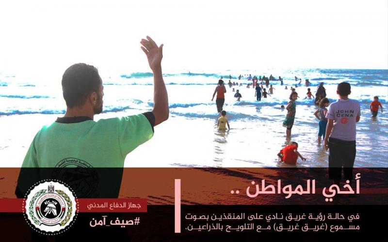 صور: إرشادات هامة للسباحة في البحر