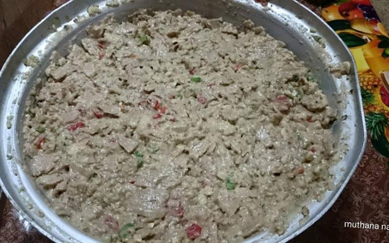 صور: "فتة العجر" أكلة شعبية موسمية