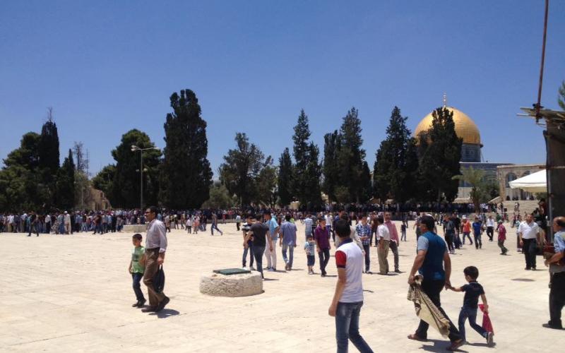 صور: صلاة الجمعة في الأقصى