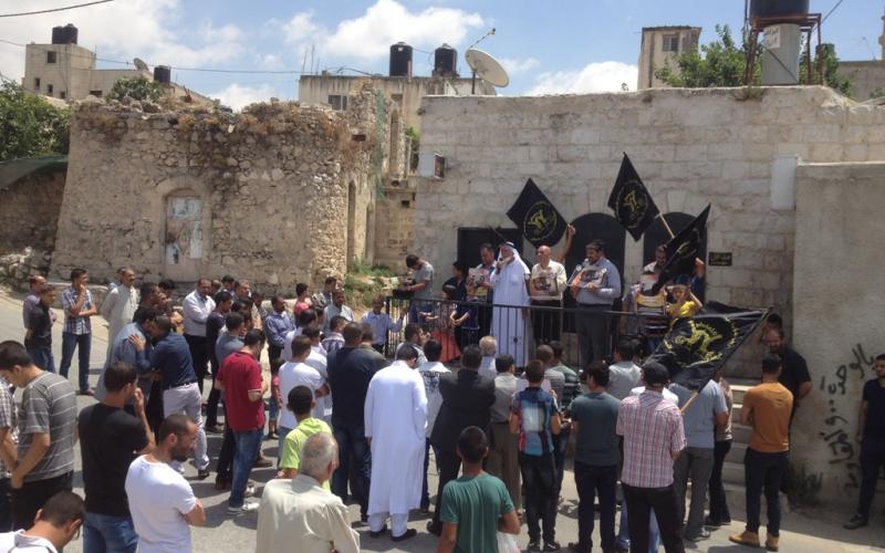 صور: مسيرة تضامناً مع الأسير "عدنان" بجنين