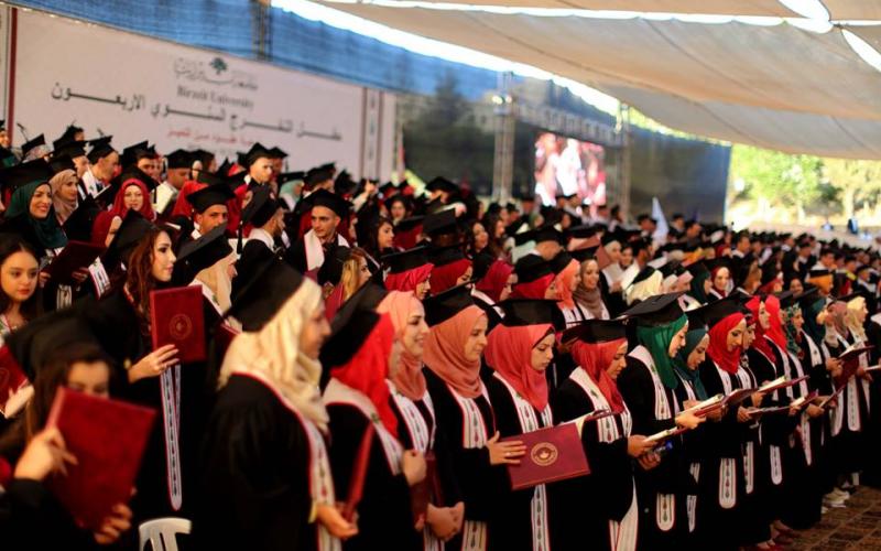 صور: "بيرزيت" تحتفل بتخريج طلبتها‎