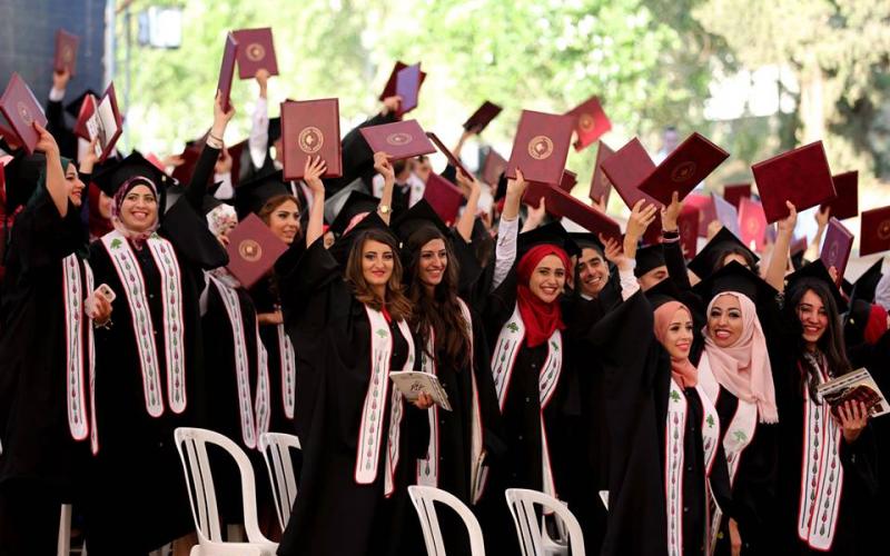صور: "بيرزيت" تحتفل بتخريج طلبتها‎
