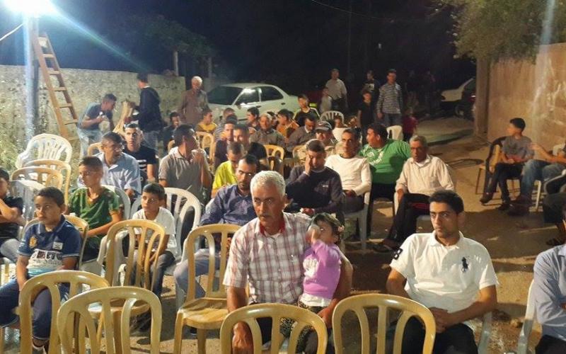 صور: عرس رمزي للمعتقل محمد عوض