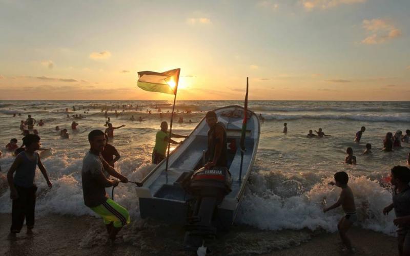 صور: بحر غــرة أمس الجُمعة