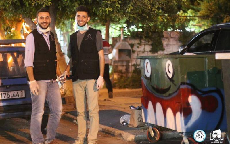 صور: مبادرة  "يداً بيد للتغيير" بنابلس