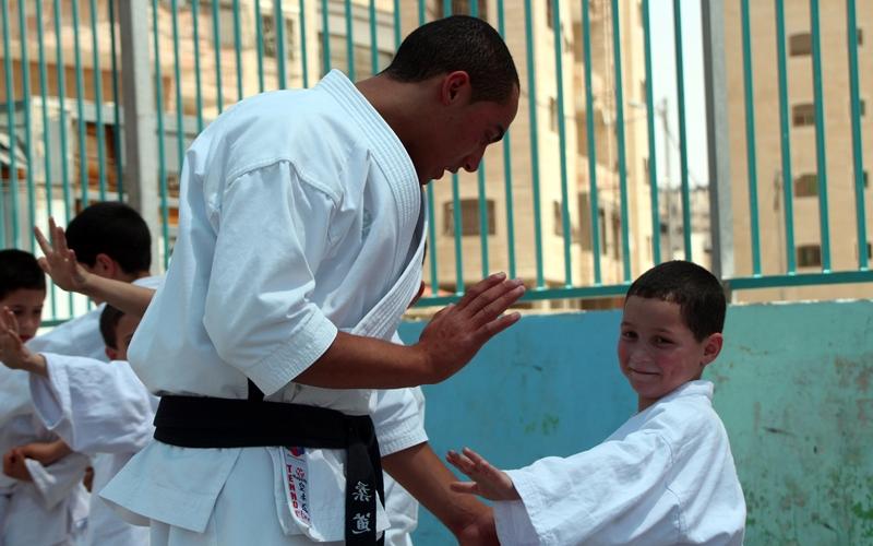 صور: أطفال القدس يتعلمون الدفاع عن النفس