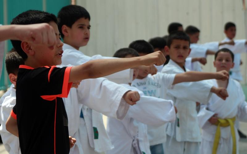 صور: أطفال القدس يتعلمون الدفاع عن النفس