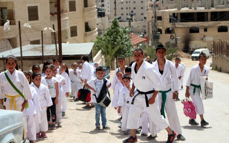 صور: أطفال القدس يتعلمون الدفاع عن النفس