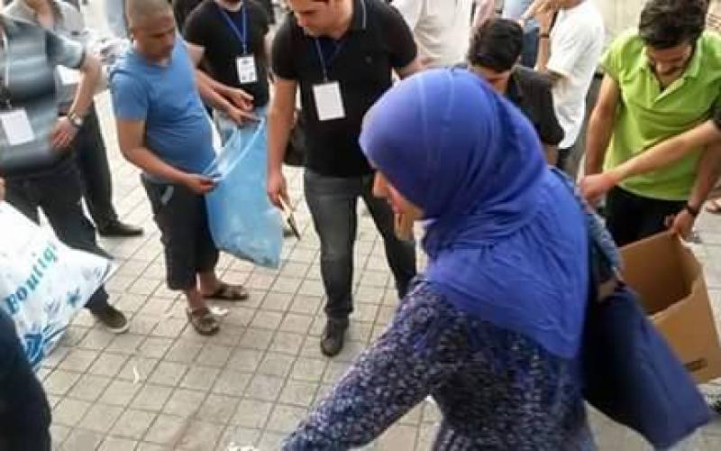 صور: التونسيون ينظفون مكان ‫#‏وينو_البترول