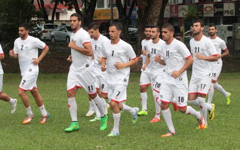 صور: تدريبات المنتخب الوطني استعدادا لماليزيا