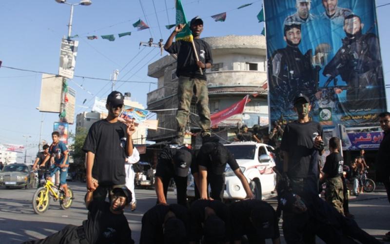 صور: عرض لـ"طلائع التحرير" في رفح