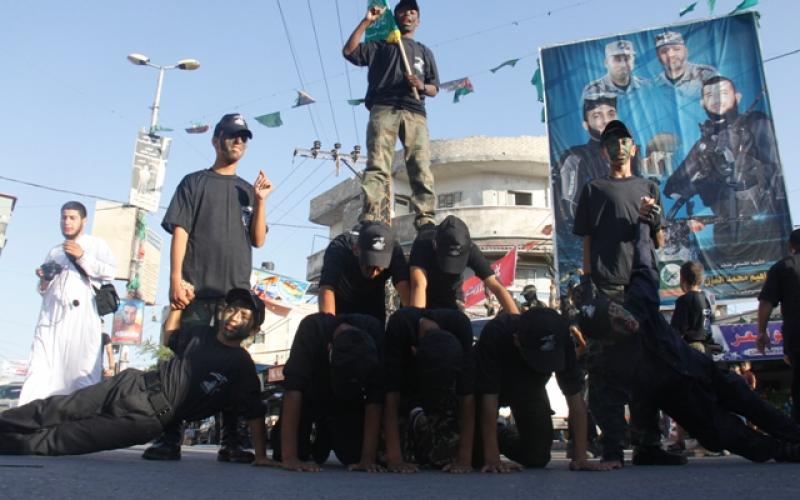 صور: عرض لـ"طلائع التحرير" في رفح