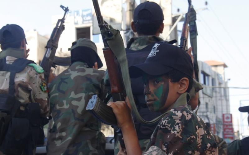 صور: عرض لـ"طلائع التحرير" في رفح