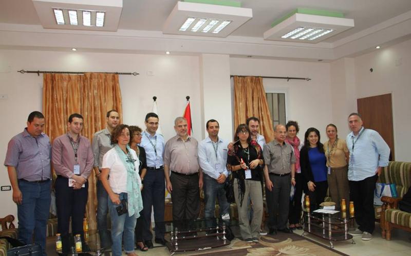 إدارة "الشفاء" تستقبل مؤسسات أوروبية