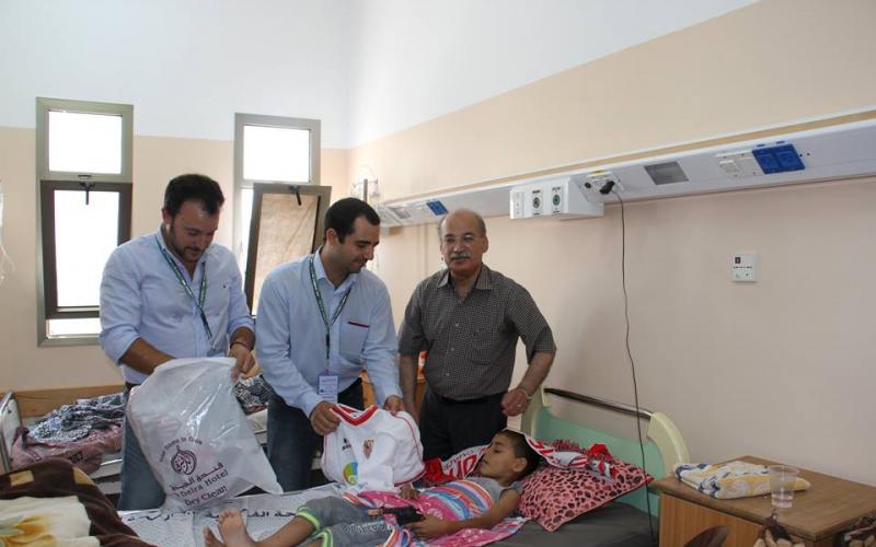 إدارة "الشفاء" تستقبل مؤسسات أوروبية