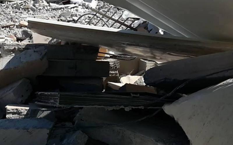 صور: الاحتلال يهدم منزلا في بيت حنينا