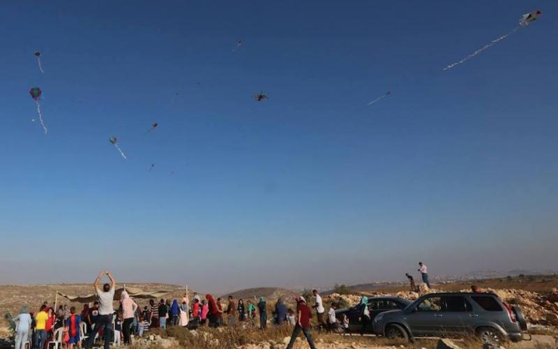 صور: مهرجان الطائرة الورقية بالبيرة