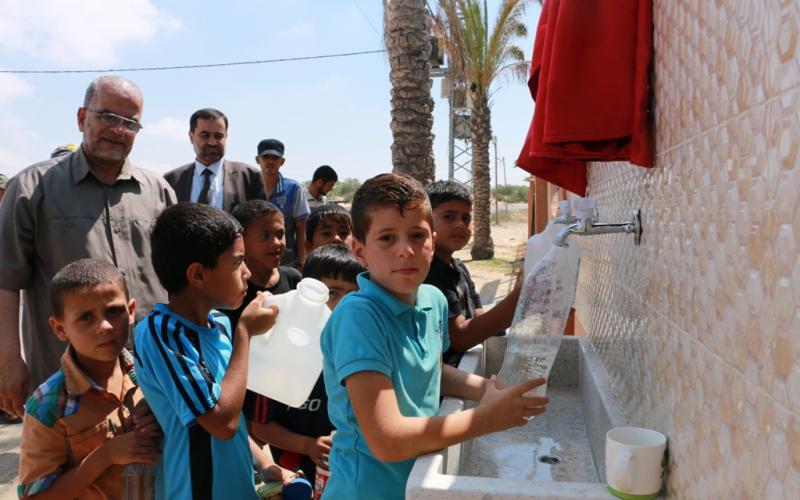 صور: المبادرة العُمانية تفتتح 3 مشاريع بغزة