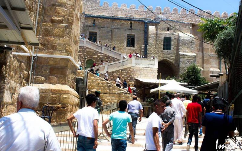 صور:أجواء جمعة رمضان بالمسجد الإيراهيمي