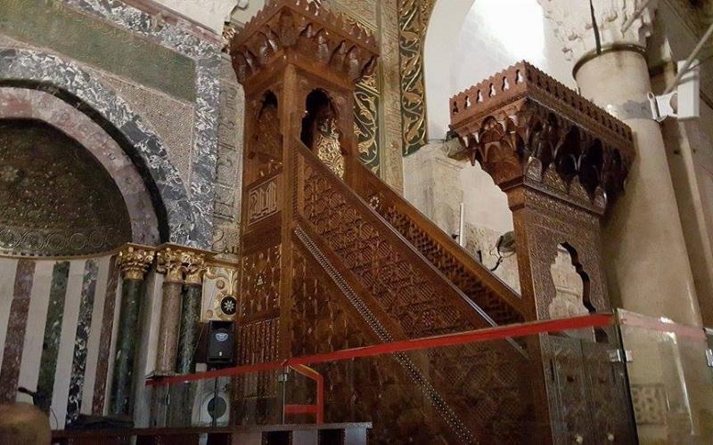 صور:‬ أجواء رمضان ب‏الأقصى‬ مساء اليوم