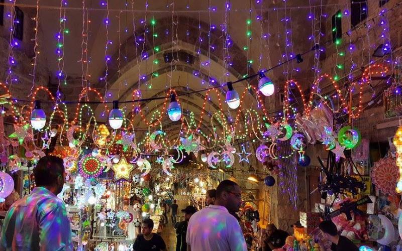 صور:‬ أجواء رمضان ب‏الأقصى‬ مساء اليوم