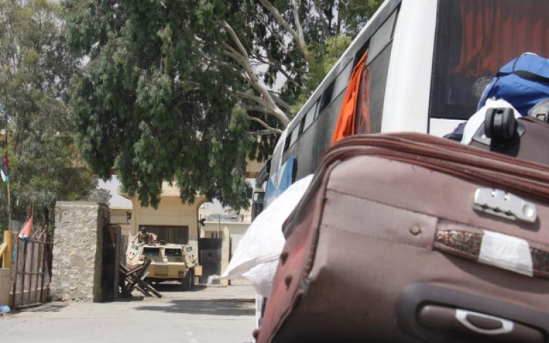 صور: حركة المسافرين على معبر رفح اليوم