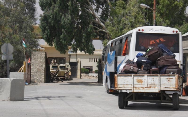 صور: حركة المسافرين على معبر رفح اليوم