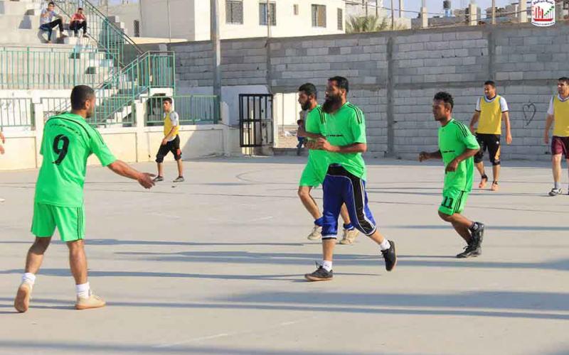 بالصور: بطولة العودة الكروية بدير البلح