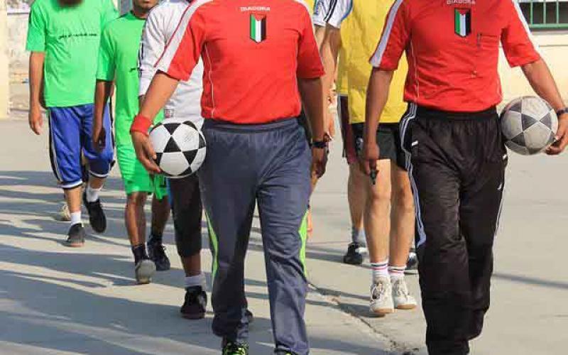 بالصور: بطولة العودة الكروية بدير البلح