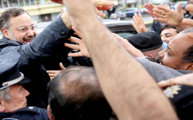 صور: ألمانيا تطلق سراح الإعلامي "منصور"