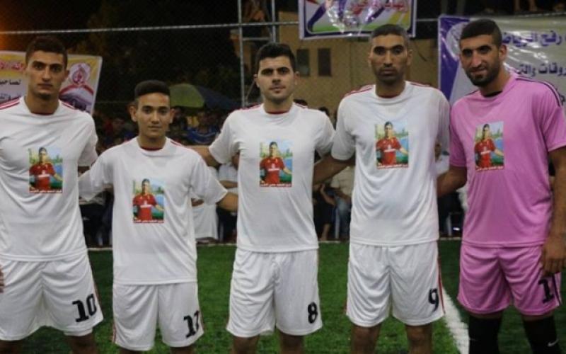 صور: افتتاح ملعب شباب رفح المعشب